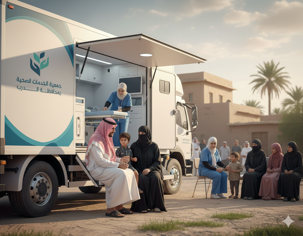 مشروع العيادة الصحية المتنقلة (افتراضي)