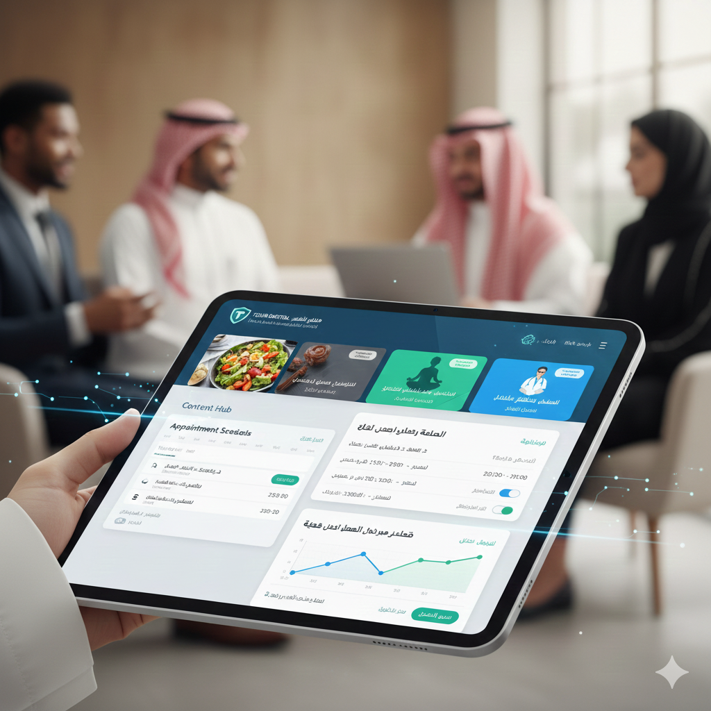 منصة التثقيف الصحي الرقمية ( افتراضي )